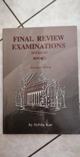 FINAL REVIEW EXAMINATIONS 1 - TEACHER'S ΒΟΟΚ