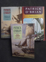 Patrick O'Brian Master and Commander, Post Captain και H.M.S. Surprise (3 βιβλία)