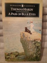 A pair of blue eyes