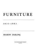 Chicago Furniture, 1833-1983