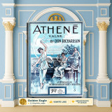 ΑΤΗΕΝΕ (valse) by Don Richardson [Shapiro Bernstein: New York 1915] Αθήνα - παρτιτούρα για πιάνο - αμερικάνικη, Σύλλογος Αθηναίων Νέας Υόρκης