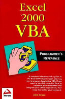 Excel 2000 VBA Programmer's Reference