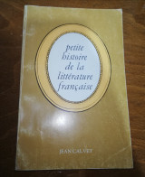 Petite histoire de la litterature française
