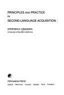 Principles and Practice in Second Language Acquisition