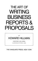 The Art of Writing Business Reports & Proposals