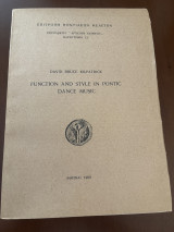 Function and Style in Pontic Dance Music