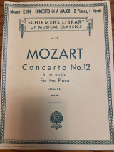 Mozart Concerto no 12 in A major
