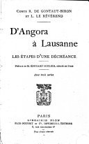 D'Angora à Lausanne