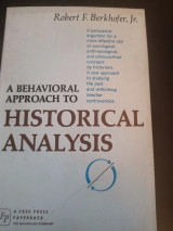 A behavioral approach to historical analysis