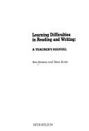 Learning difficulties in reading and writing