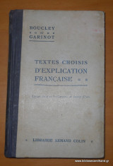 Textes choisis d'explication française