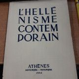 L' Hellenism Contemporain, Novembre - Decembre 1954