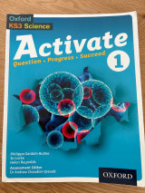 KS3 Science Activate 1 question progress succeed