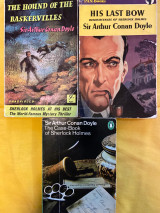 Sherlock Holmes - 3 books (Hound of the Baskerville, Case-Book, His Last Bow)