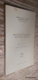 Nouveaux fragments d’auteurs anciens