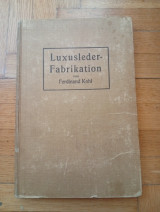 Luxuslederfabrikation
