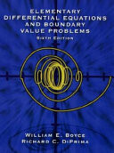 Elementary differential equations and boundary value problems