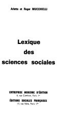 Lexique des sciences sociales