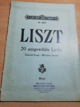 Liszt 20 ausgewählte Lieder