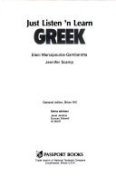 Just Listen 'n Learn Greek