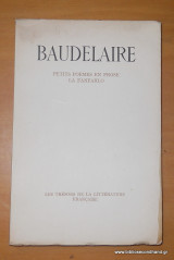 Baudelaire - PetitsPoemes en Prose la fanfarlo