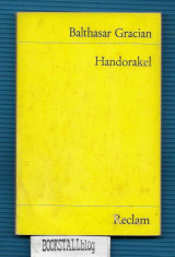 Handorakel : und Kunst der Weltklugheit