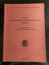 Essays on European Law, Economics and Business