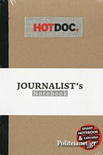 Hot Doc. Journalist's Notebook (καφε ) // Smart Notebook and calendar 2015-2016-2017