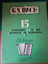 15 Invenzioni a due voci trascritte per Fisarmonica