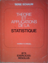 Theorie et Applications de la Statistique (Schaum's)