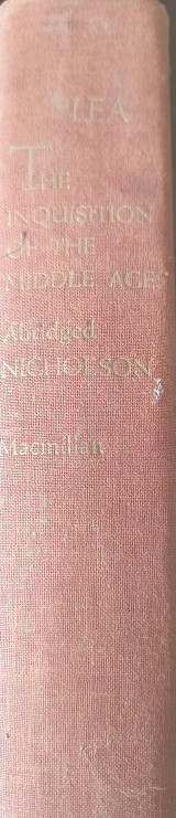 The inquisition of the middle ages