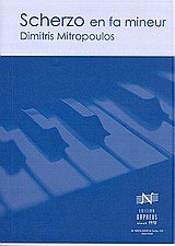 Scherzo en fa mineur: Pour piano