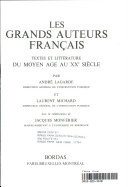 Les Grands Auteurs Francais