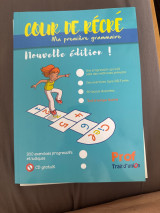 Cour de recre ma première grammaire nouvelle édition prof