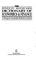 The Penguin Macquarie Dictionary of Economics & Finance