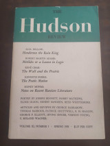 The Hudson Review volume xl number 1 Spring 1958