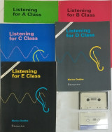 Listening for A, B, C, D & E Class (5 books + cassettes for B Class)