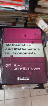 Mathematics and mathematica for economists