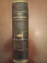 Manuel elemantaire de droit romain