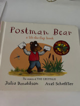 Postman Bear a lift- the - flap book