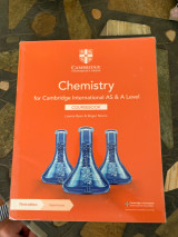 Cambridge International AS & A Level Chemistry Coursebook with Digital Access (2 Years)