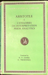 Categories on Interpretation Prior Analytics - Volume I