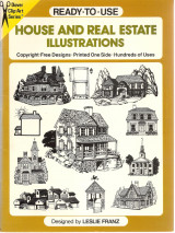 Houses and real estate illustrations