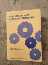 Analysis of Heat and Mass Transfer