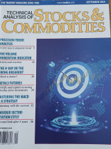 Technical Analysis of Stocks & Commodities 4 τεύχη - 6ος - 9ος 2024