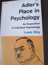 Adler's place in psychology