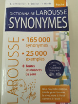 Dictionnaire des synonymes