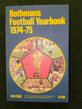 Rothmans Football Yearbook 1974-75