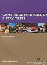 Cambridge Proficiency Entry Tests with Overprinted Answer Key