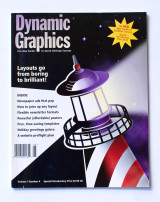 Rare Dynamic Graphics: The Idea Guide (Vol 1, No 4) vintage 1996 graphic design magazine
